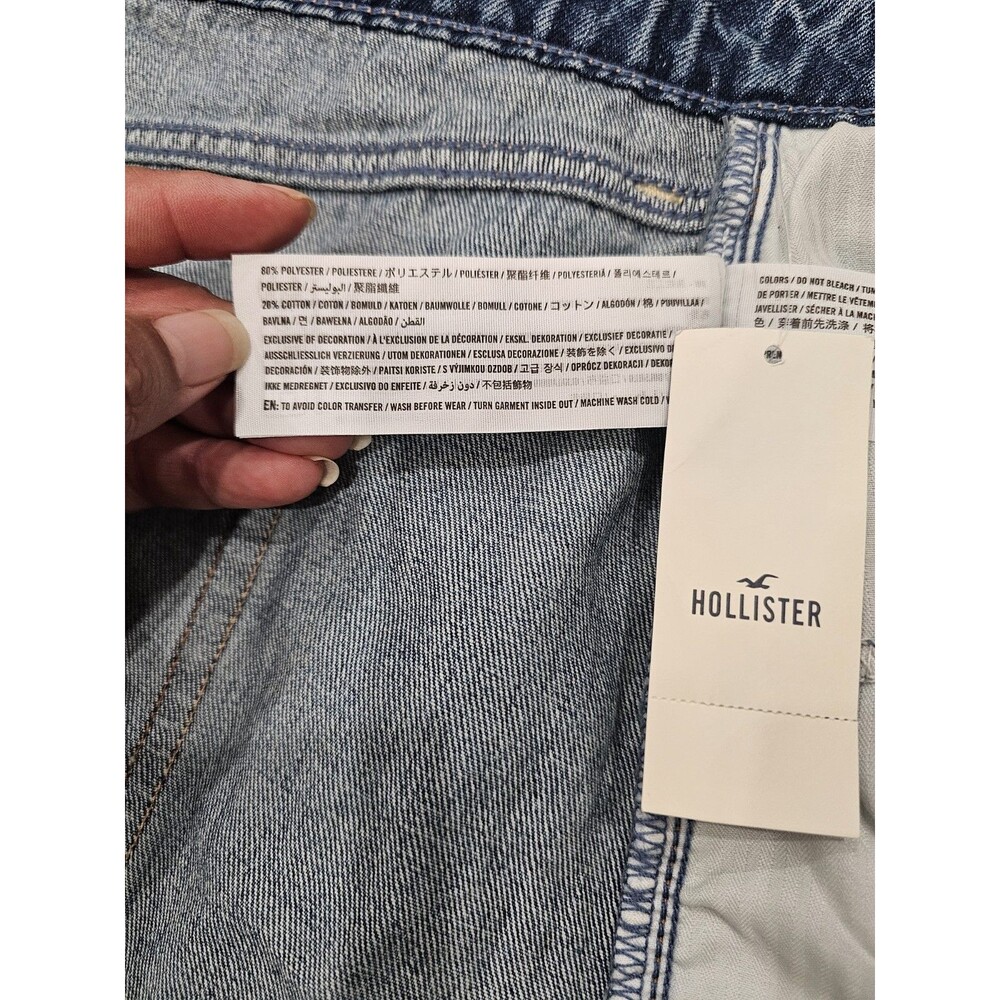 Hollister Women's Mini Demin Skirt Size W33 NWT - Picture 6 of 6